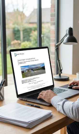 Bureau d'expert au travail